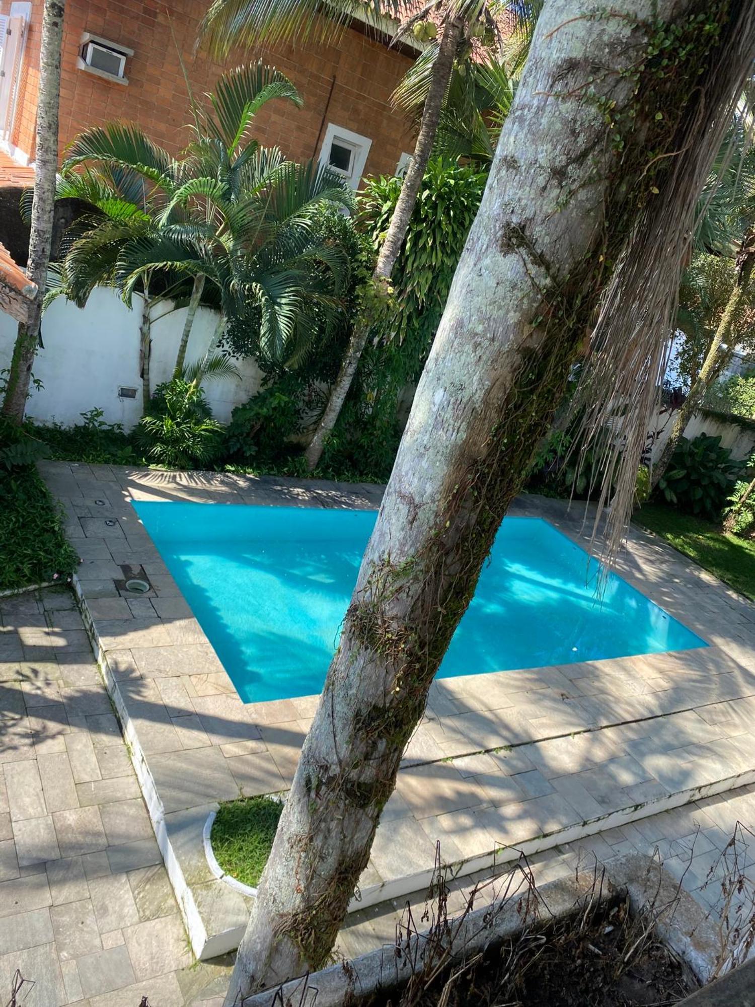 Вилла Casarao No Guaruja Com Piscina Экстерьер фото